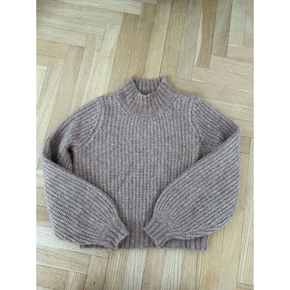 The Kooples - Tan Alpaca Mock Neck - XSmall